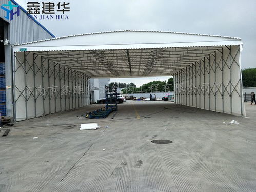 济阳县物流仓库雨篷 大型工厂遮阳棚 固定雨蓬 可抗八级风